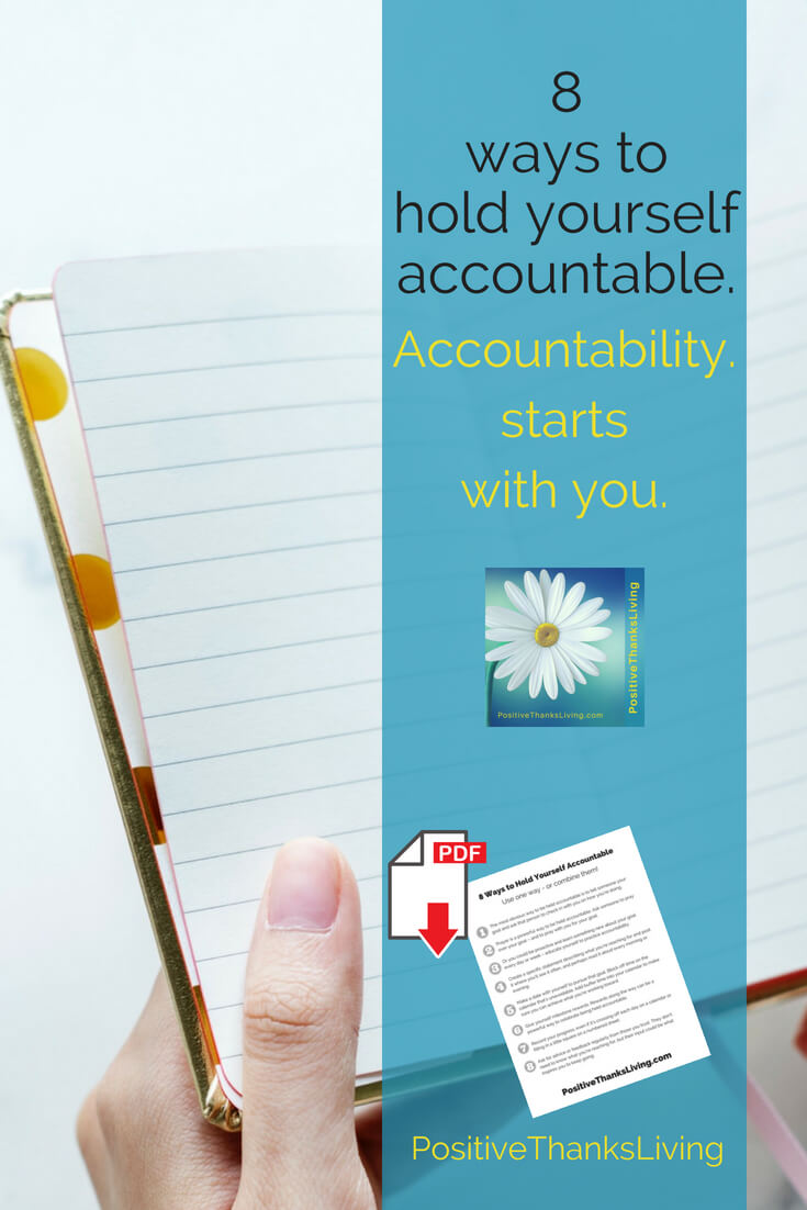 Accountability Starts With You - 8 Ways To Hold Yourself Accountable ...